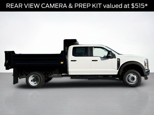 New 2026 Ford F-550SD XL 9FT Godwin Steel Dump Chassis