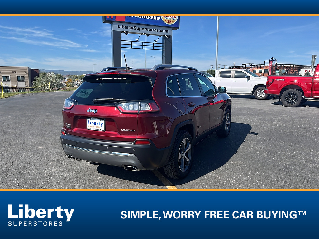 Used 2019 Jeep Cherokee Limited 4x4 SUV