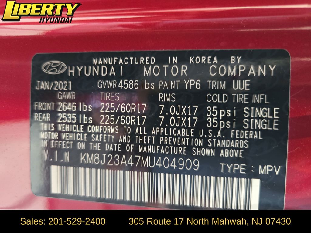 2021 Hyundai Tucson SE - Photo 29