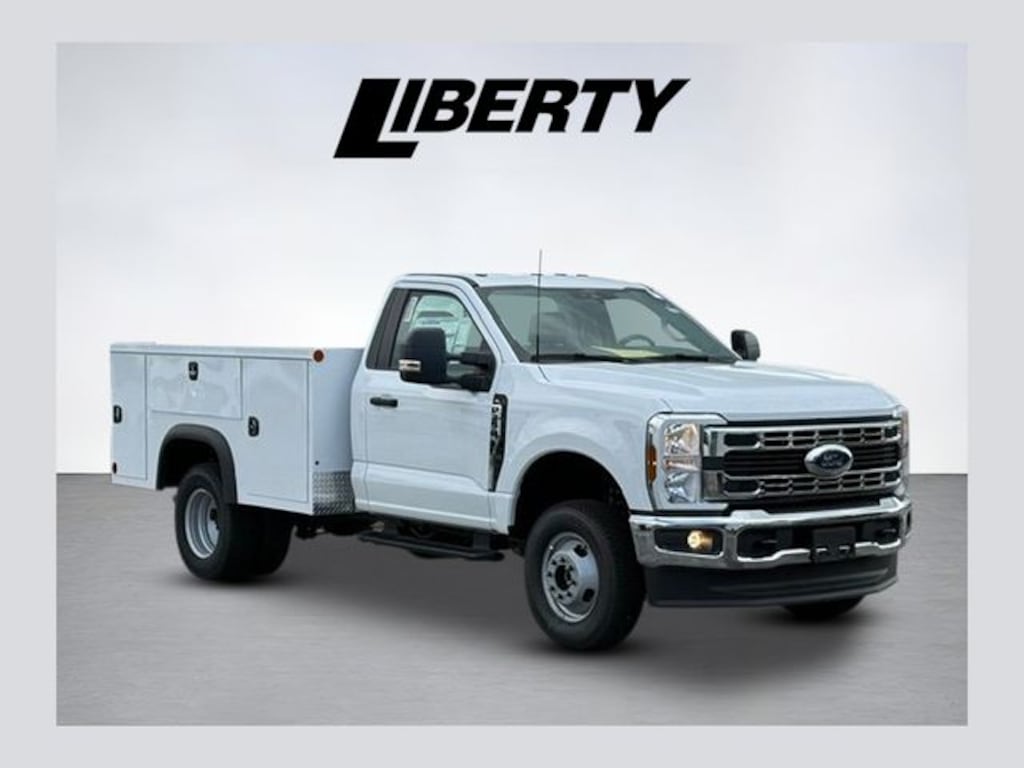 New 2026 Ford F-350SD XL 9ft Steel Service Body Chassis