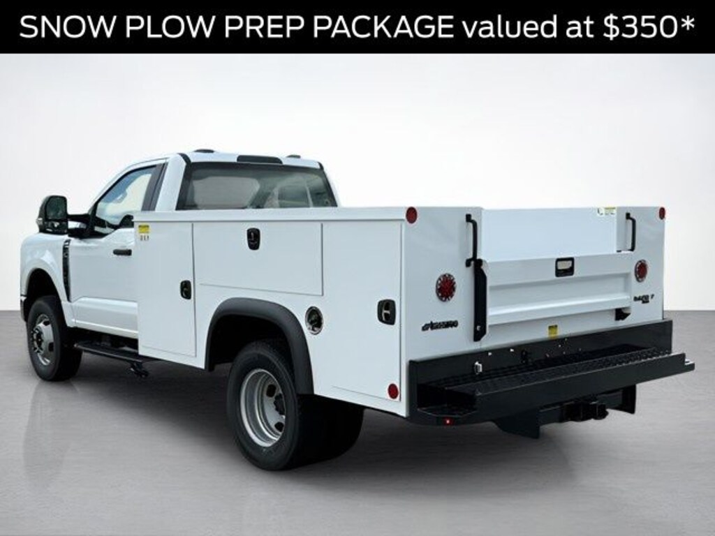 New 2026 Ford F-350SD XL 9ft Steel Service Body Chassis