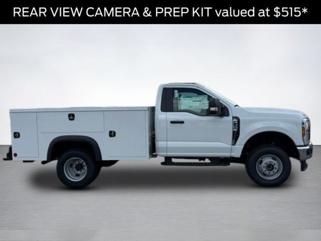 New 2026 Ford F-350SD XL 9ft Steel Service Body Chassis