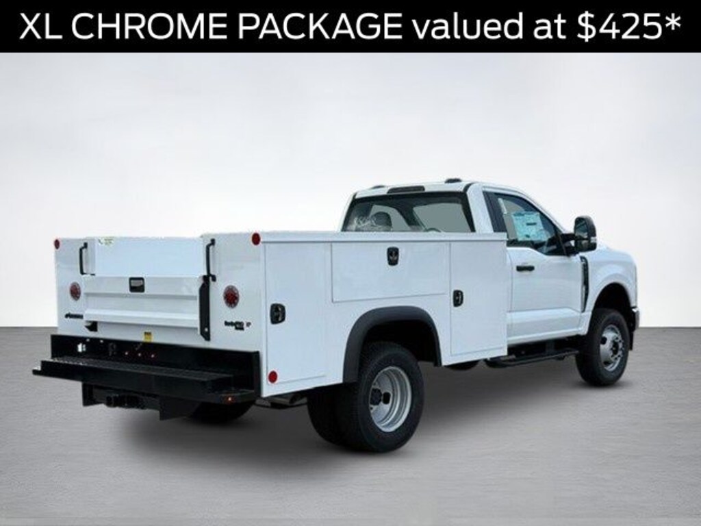 New 2026 Ford F-350SD XL 9ft Steel Service Body Chassis