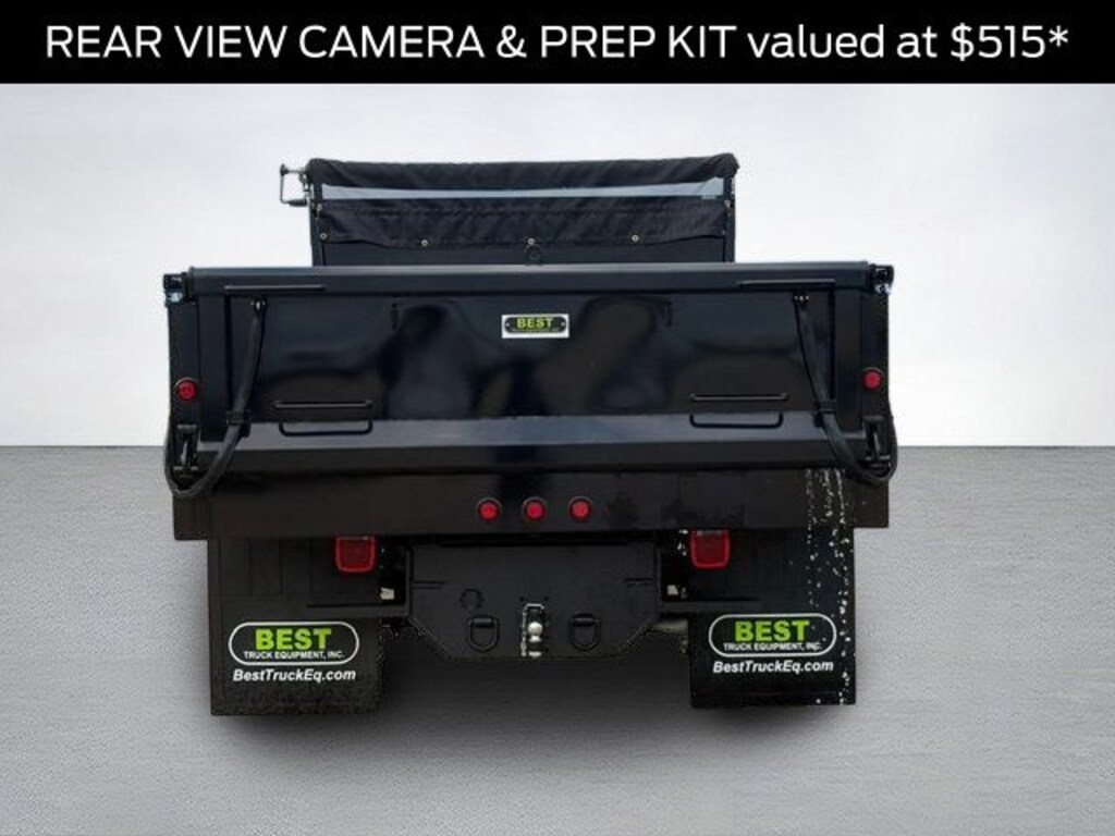 New 2026 Ford F-550SD XL 9FT Dump Body AND Tarp Chassis