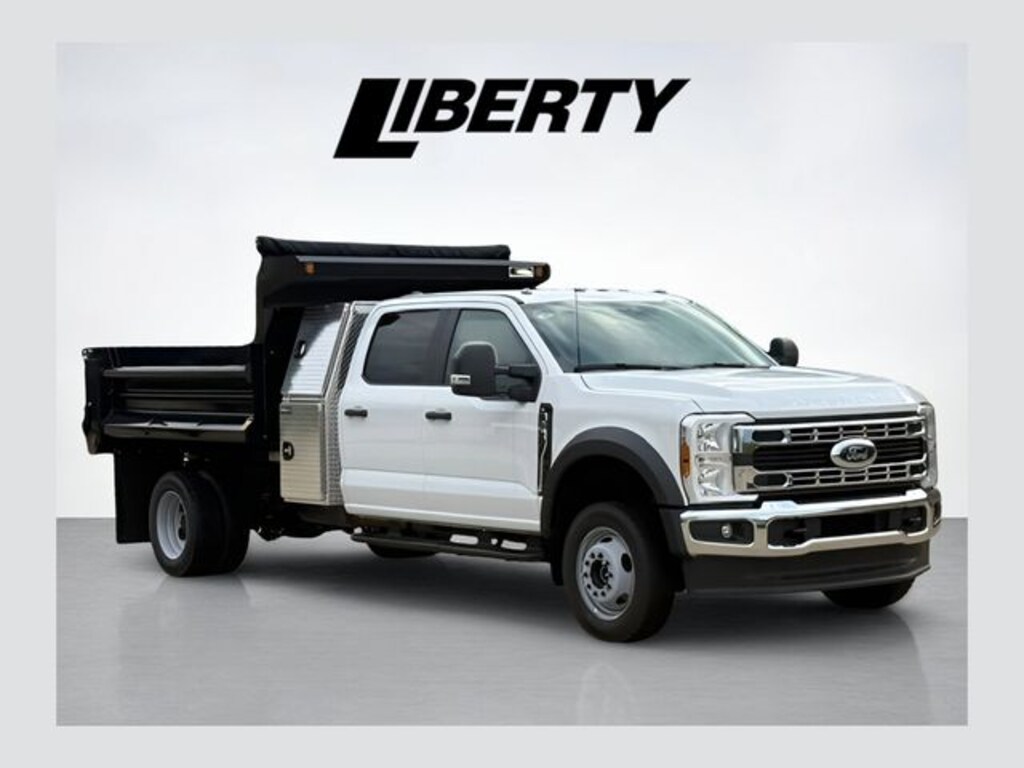 New 2026 Ford F-550SD XL 9FT Dump Body AND Tarp Chassis