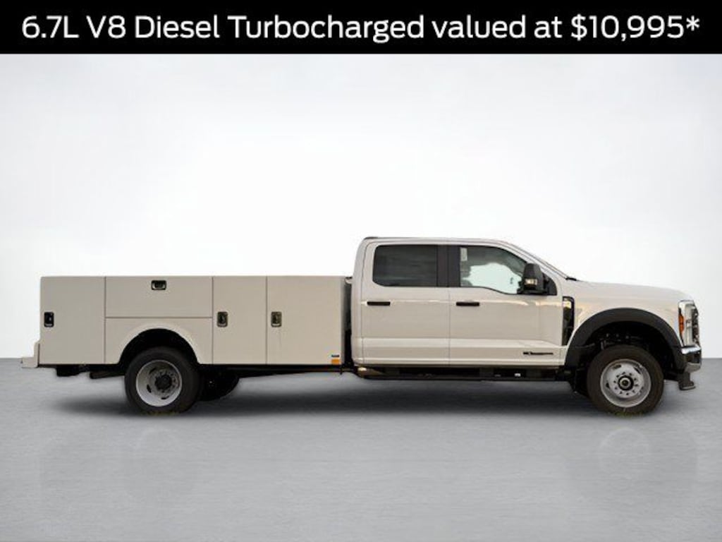 New 2026 Ford F-550SD XL Service Body Chassis