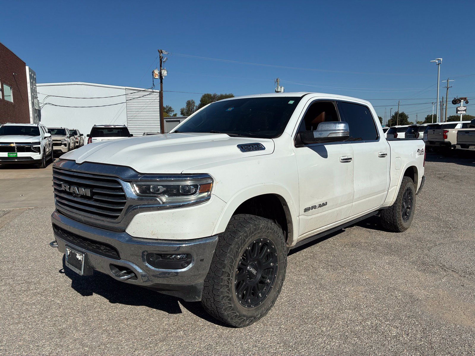 Used 2020 Ram 1500 Laramie Longhorn Crew Cab 4x4 57 Box Truck Crew Cab