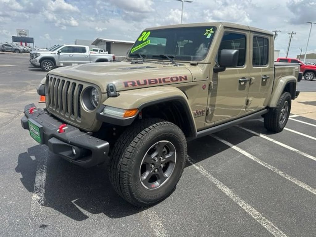 Used 2020 Jeep Gladiator Rubicon 4x4 Truck