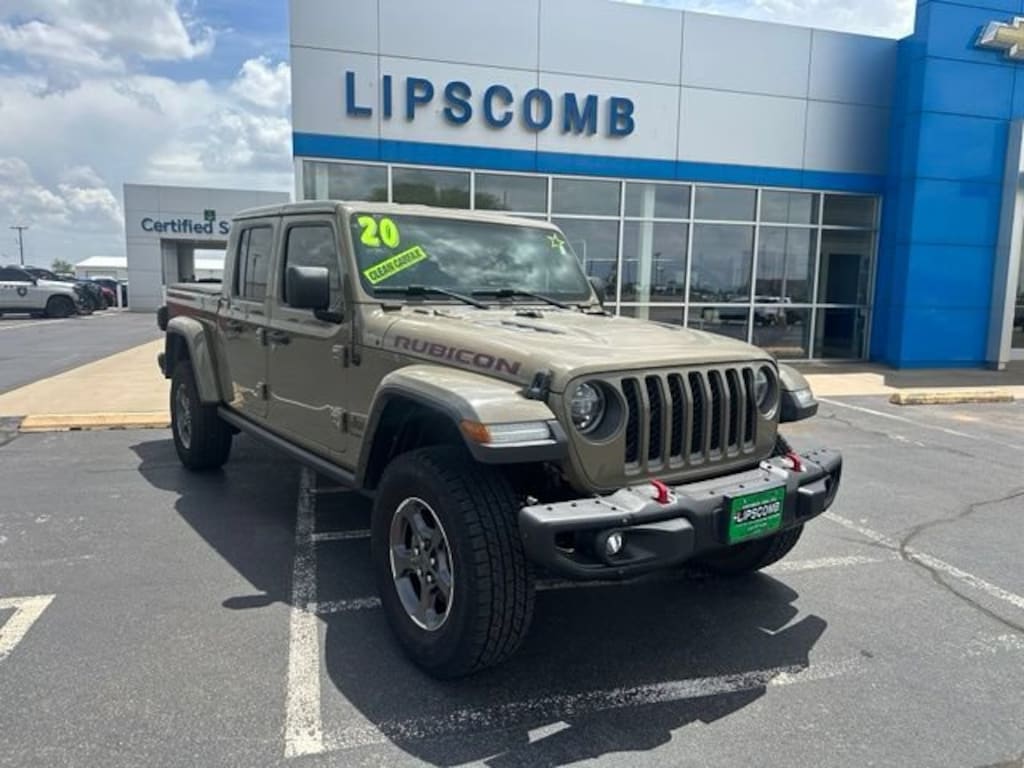 Used 2020 Jeep Gladiator Rubicon 4x4 Truck