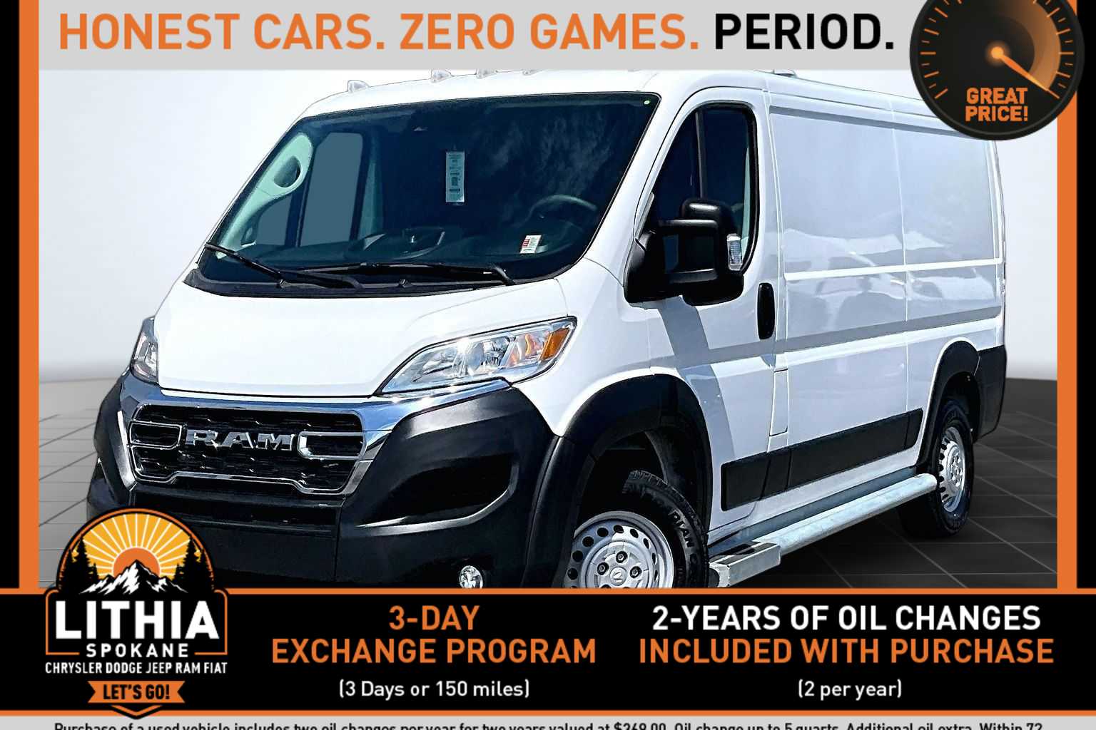 2025 RAM ProMaster Cargo Van