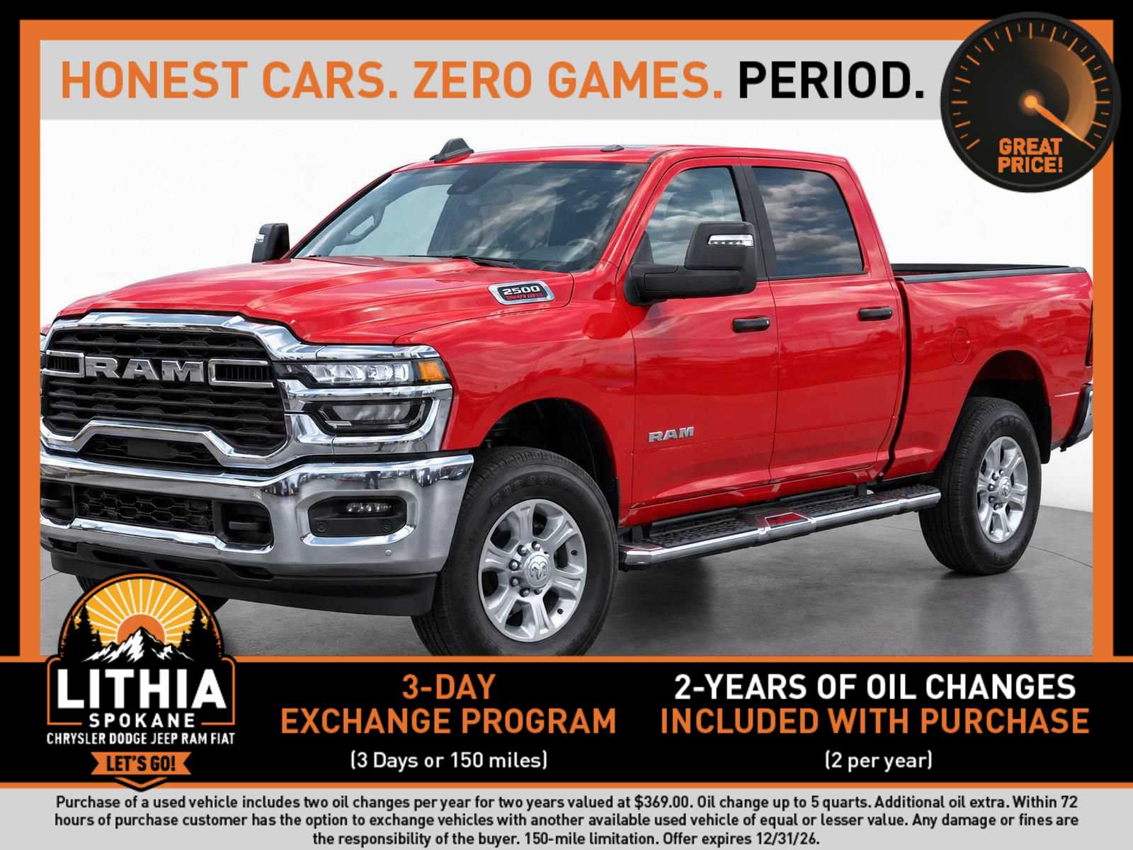 2026 RAM 2500 Pickup