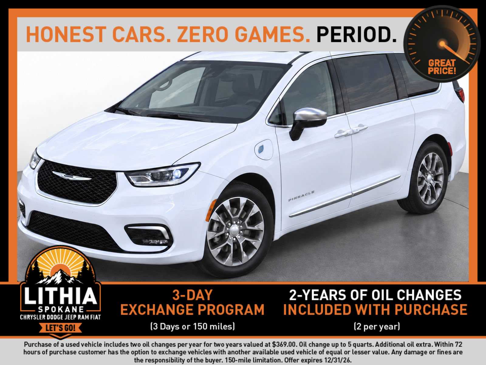 2025 Chrysler Pacifica