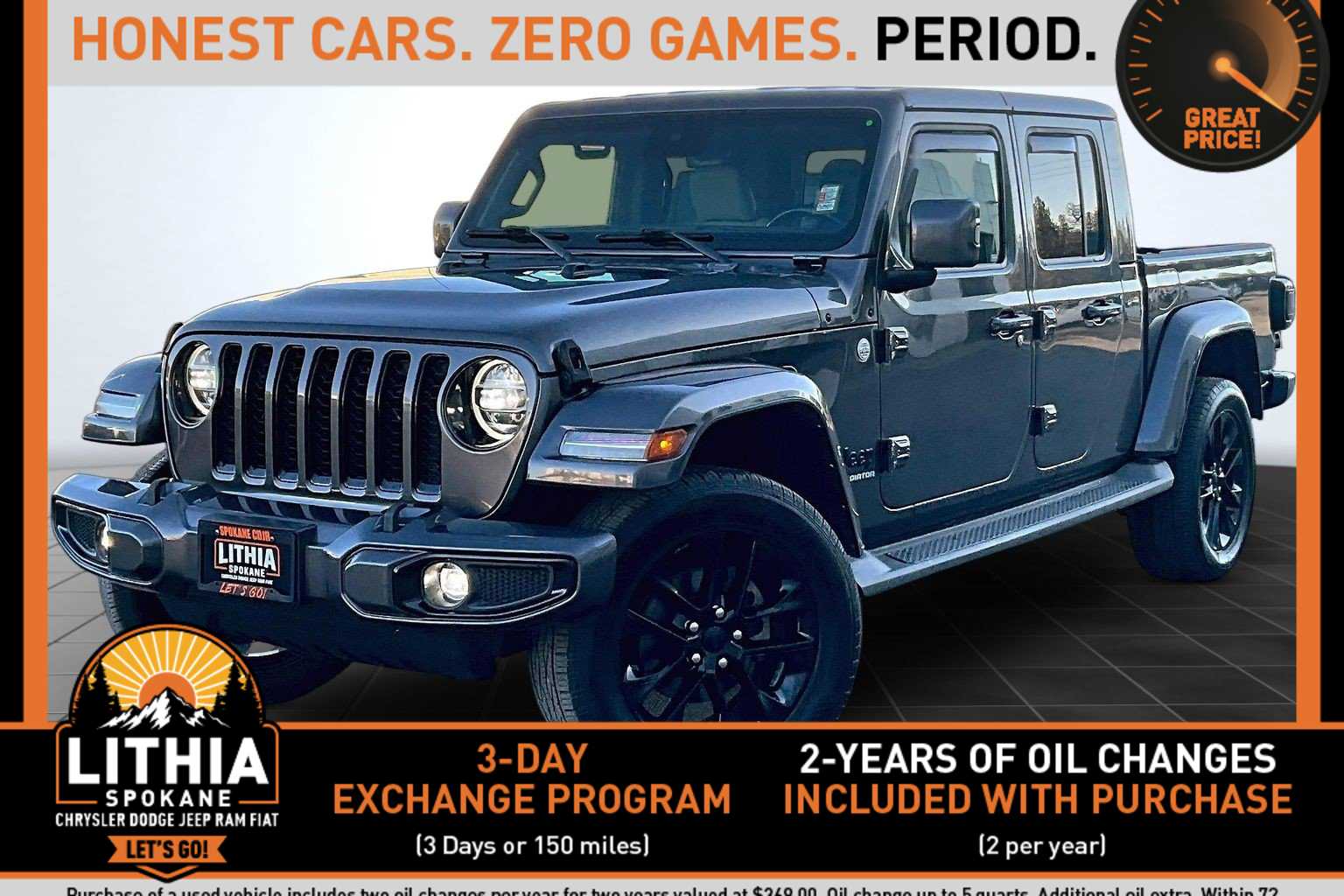 2021 Jeep Gladiator High Altitude
