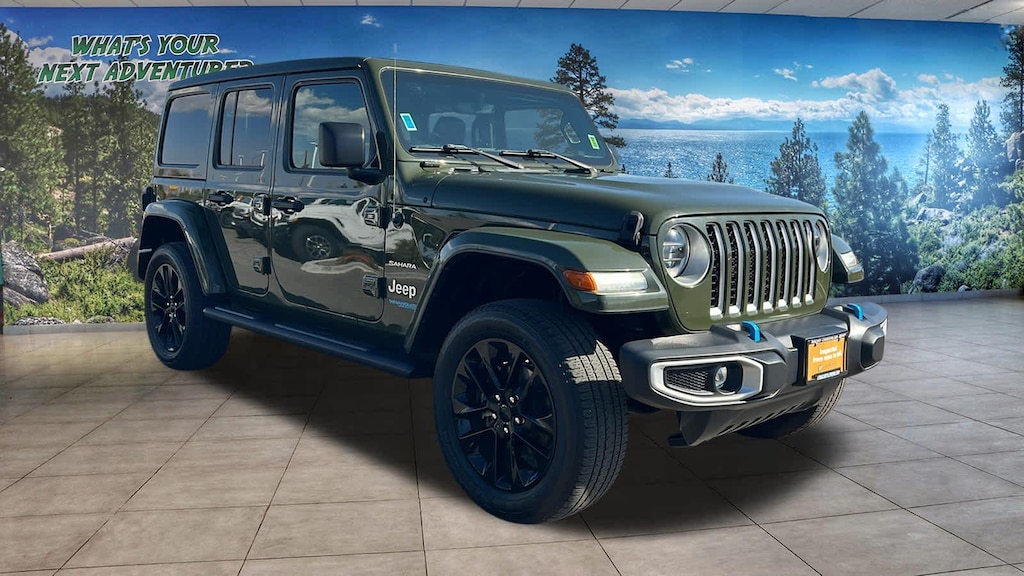 Certified 2022 Jeep Wrangler 4xe Unlimited Sahara SUV