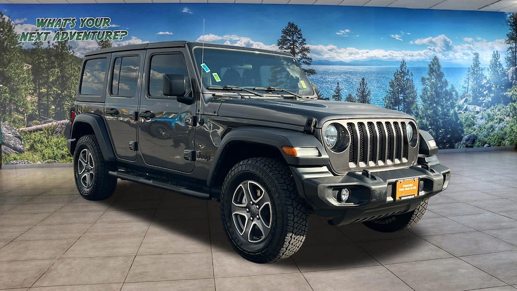 Certified 2022 Jeep Wrangler Unlimited Sport S SUV