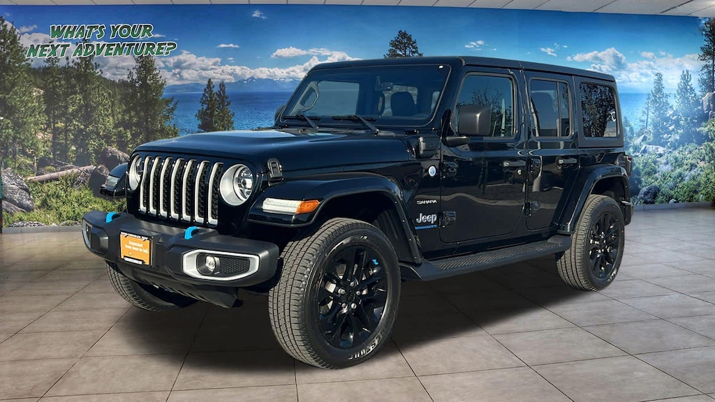 Certified 2023 Jeep Wrangler 4xe Sahara SUV