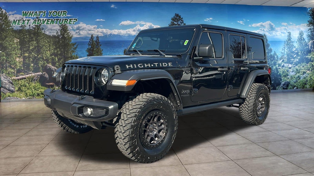 Certified 2022 Jeep Wrangler Unlimited High Tide SUV