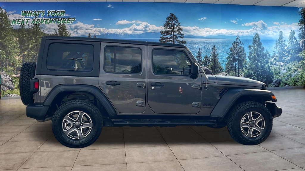 Certified 2022 Jeep Wrangler Unlimited Sport S SUV