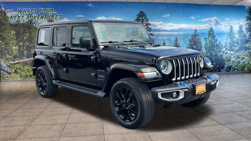 Certified 2023 Jeep Wrangler 4xe Sahara SUV