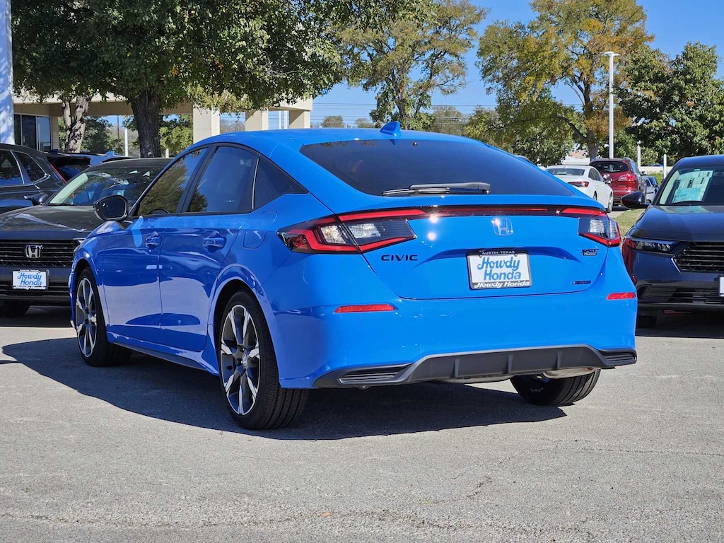 New 2026 Honda Civic Hatchback Hybrid Sport Touring Sedan