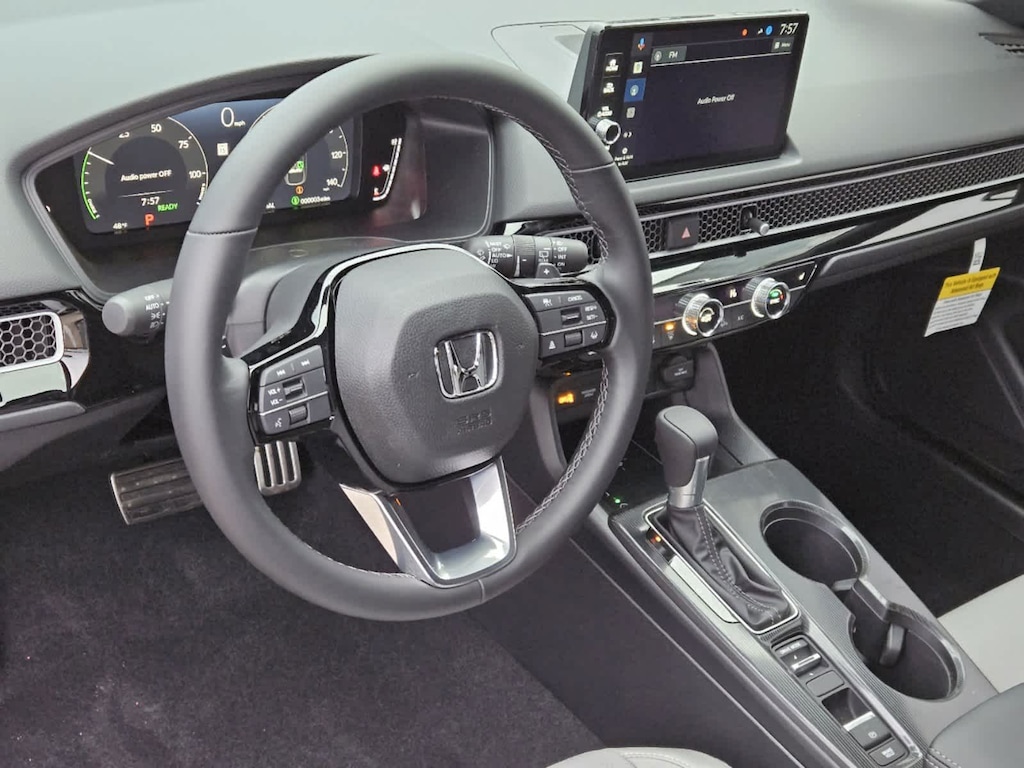 New 2026 Honda Civic Hatchback Hybrid Sport Touring Sedan