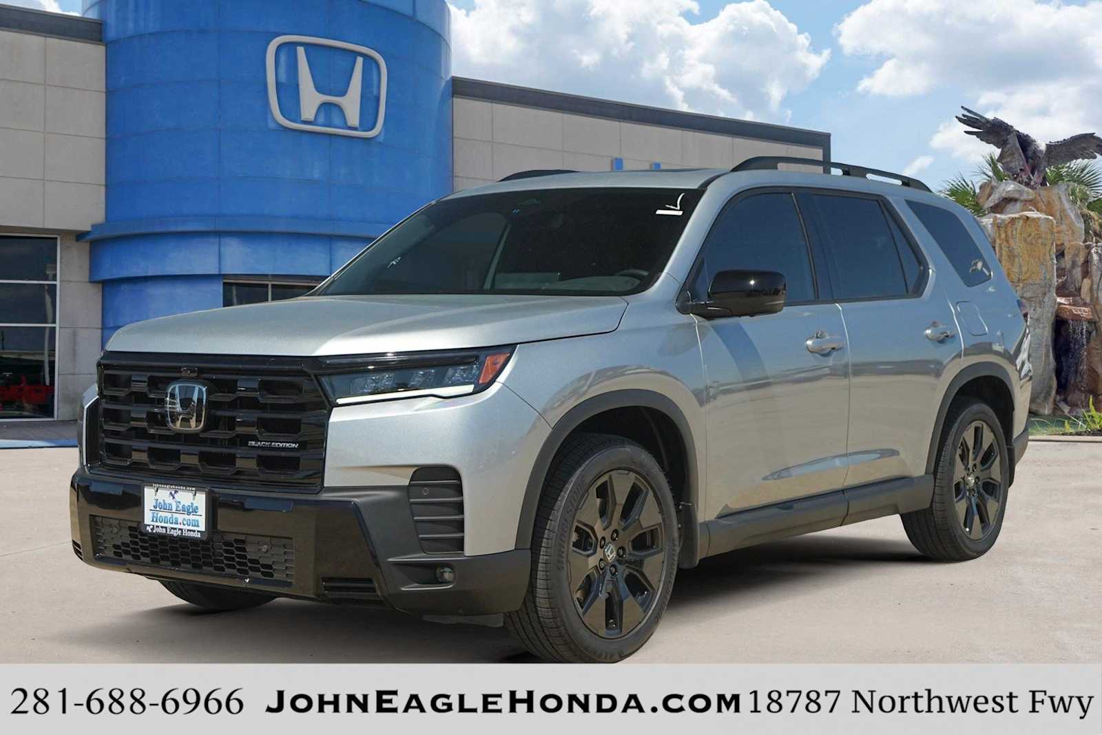 Shop New 2026 Honda Pilot Black Edition SUV For Sale Houston, Texas
