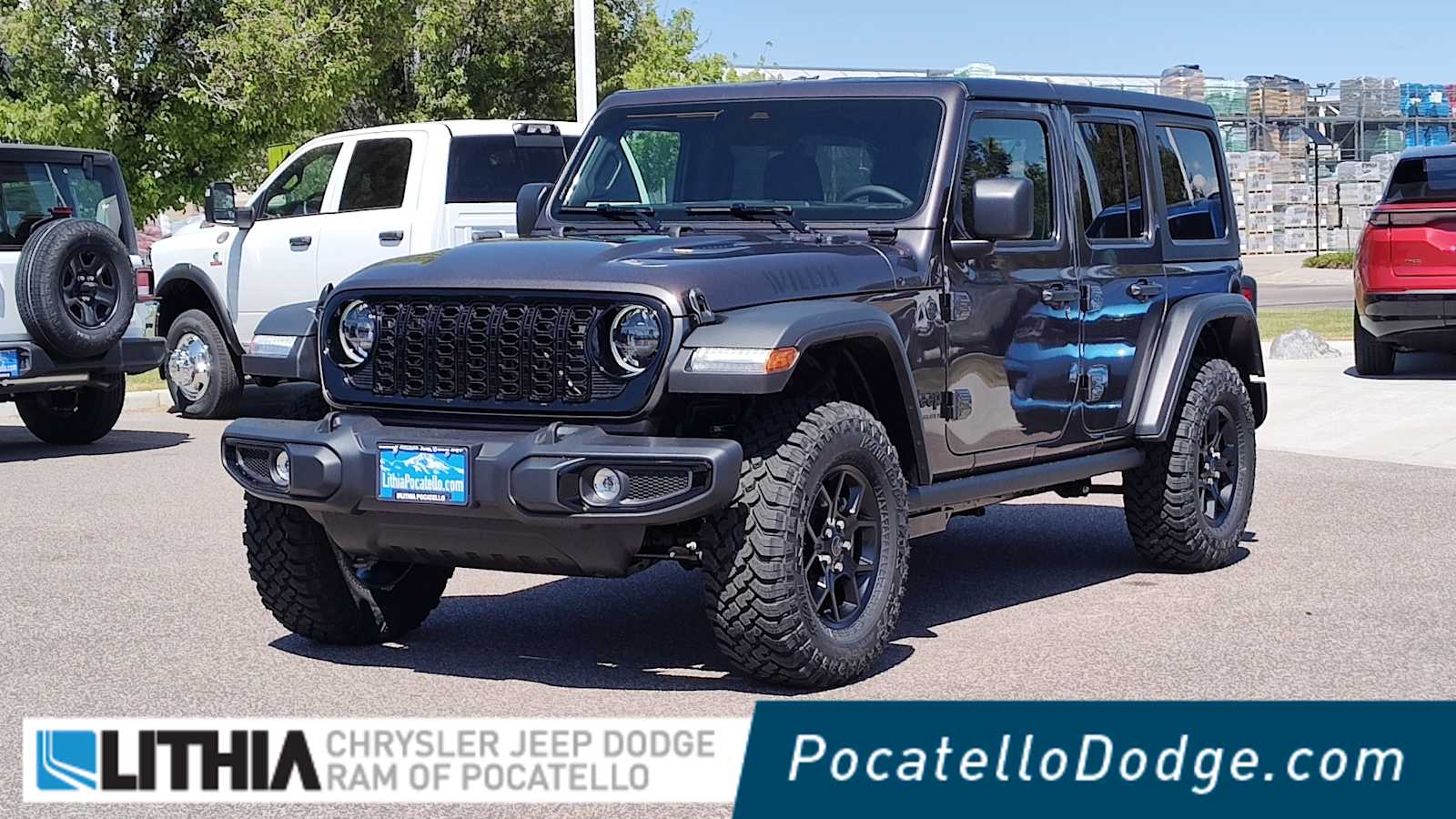 2026 Jeep Wrangler 4-DOOR WILLYS Sport Utility Pocatello, ID
