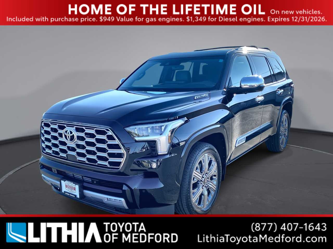 2026 Toyota Sequoia CAPSTONE HYBRID 