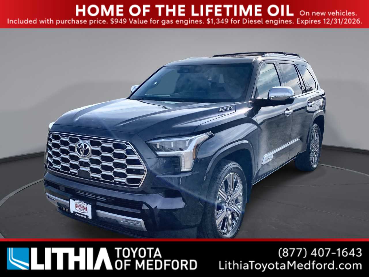 2026 Toyota Sequoia CAPSTONE HYBRID 