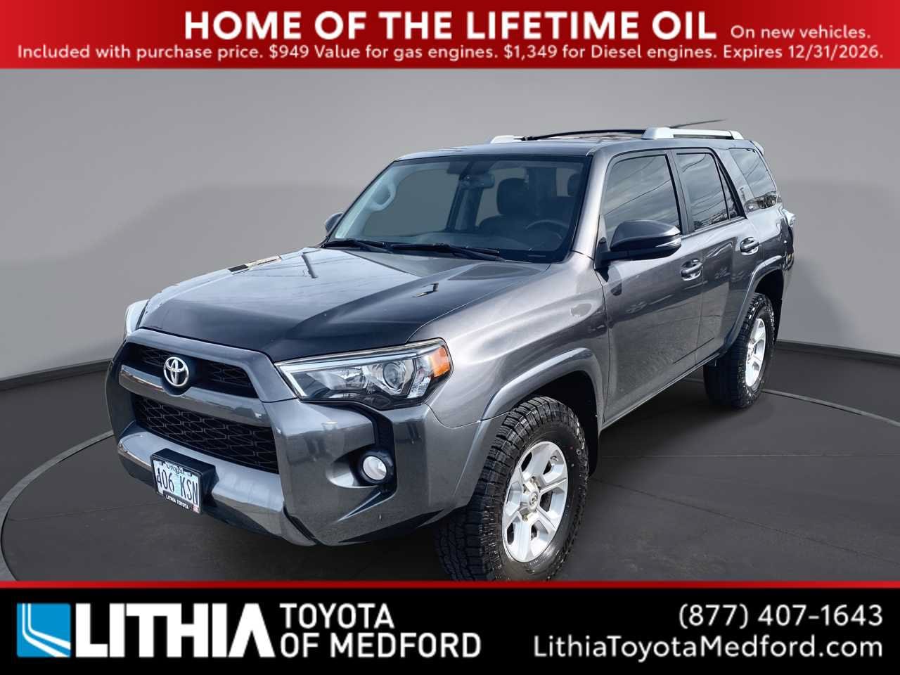 2018 Toyota 4Runner Sport Utility 
