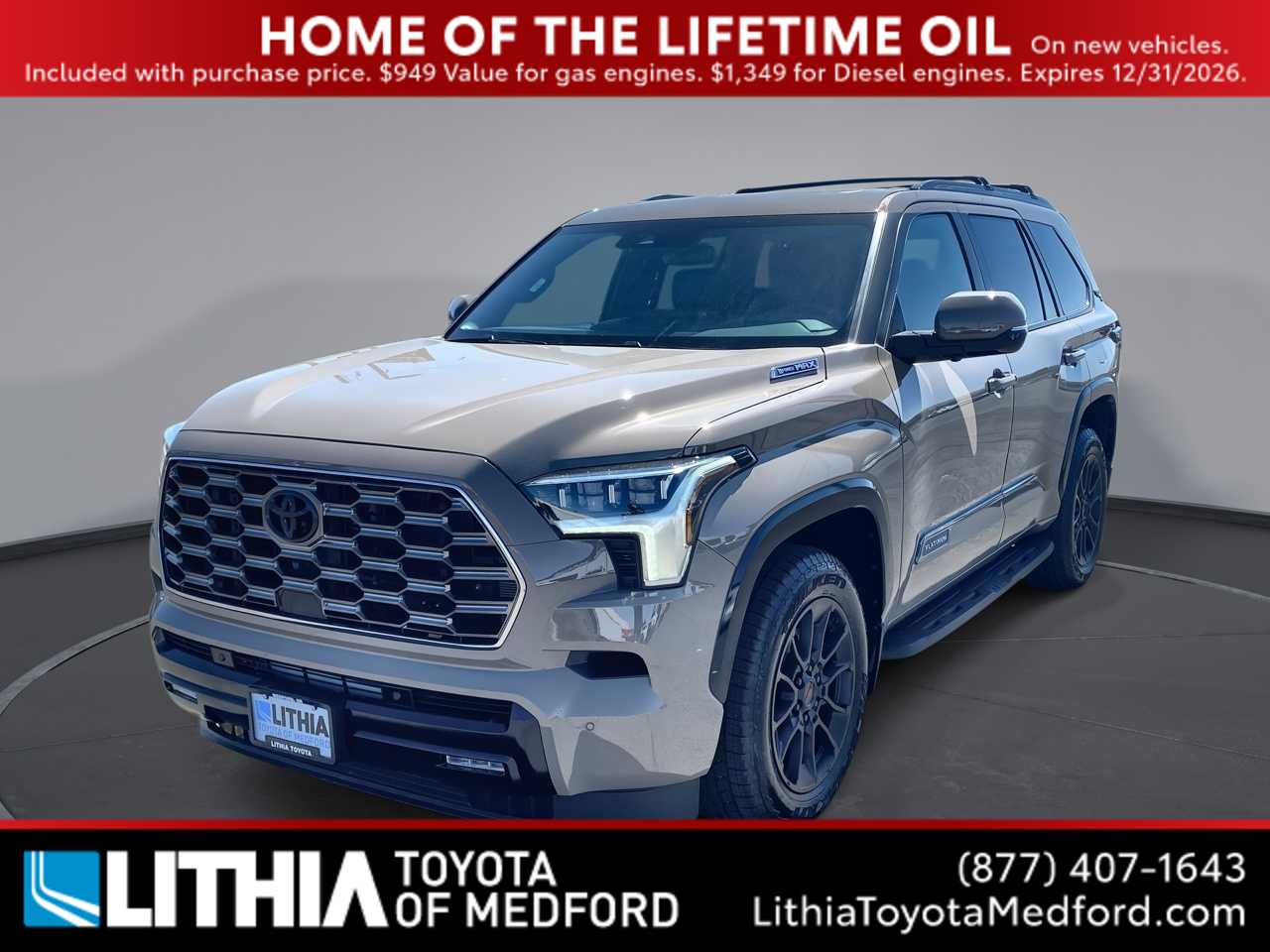 2026 Toyota Sequoia PLT HYBRID 