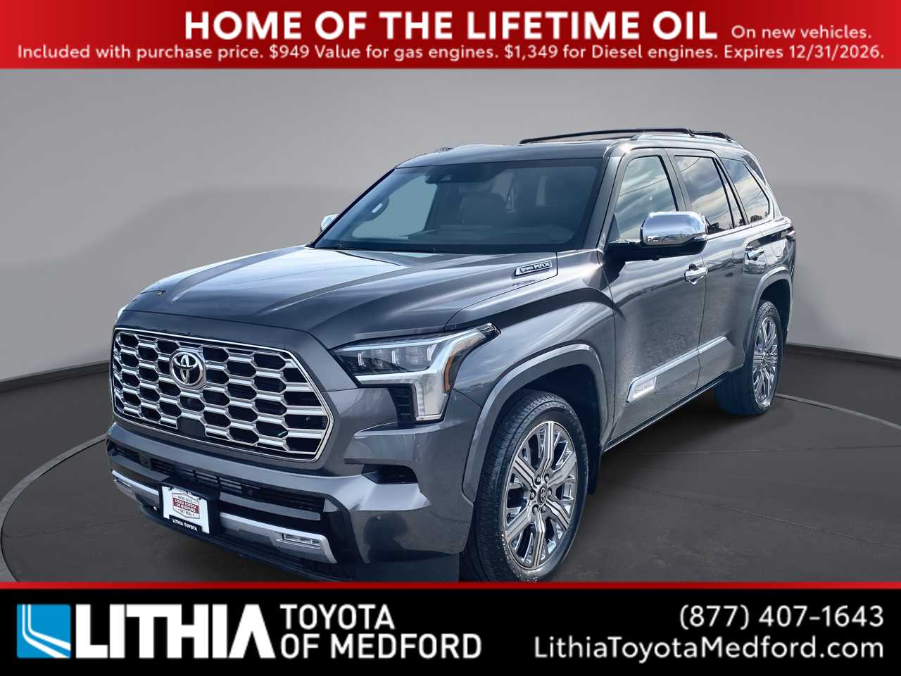 2026 Toyota Sequoia CAPSTONE HYBRID 