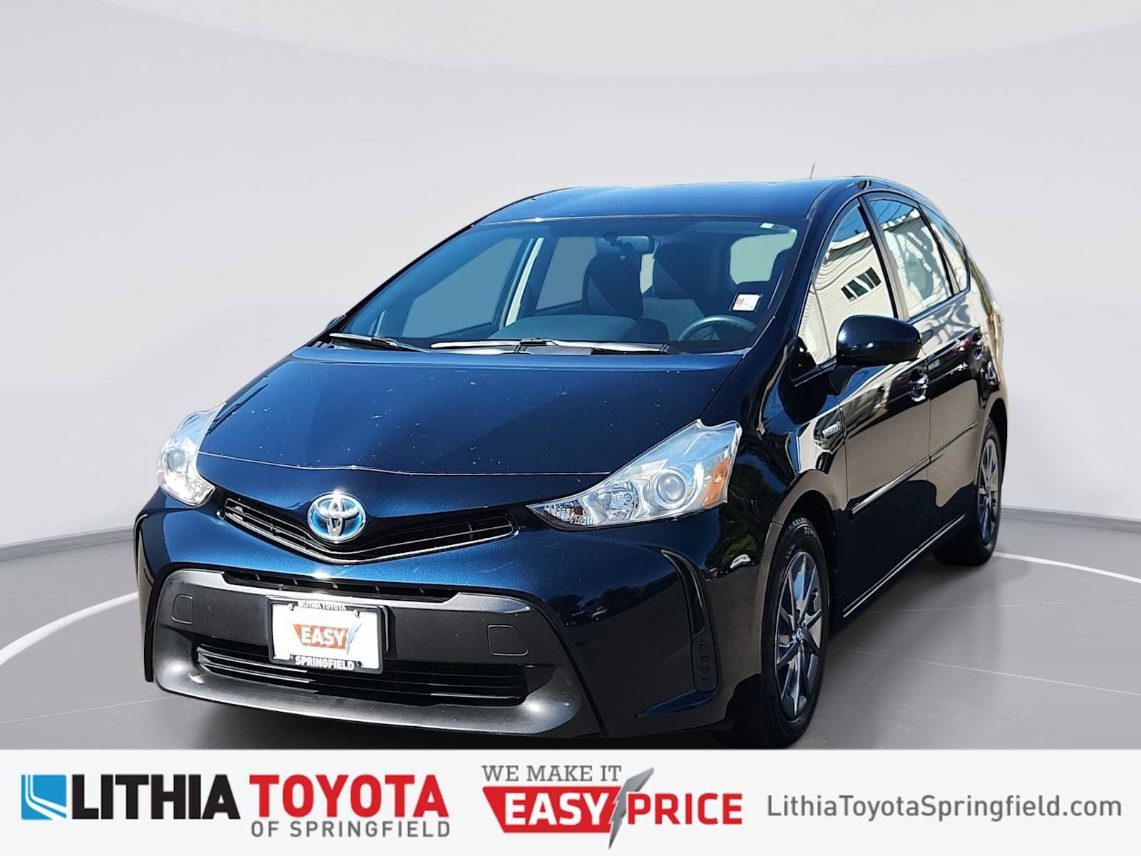 Certified Used 2017 Toyota Prius v Station Wagon Two Galactic Aqua