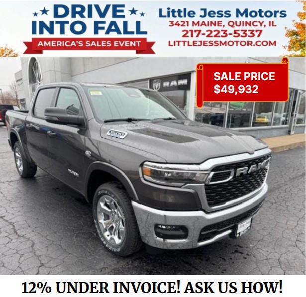 New 2026 Ram 1500 BIG HORN CREW CAB 4X4 5'7 BOX Pickup