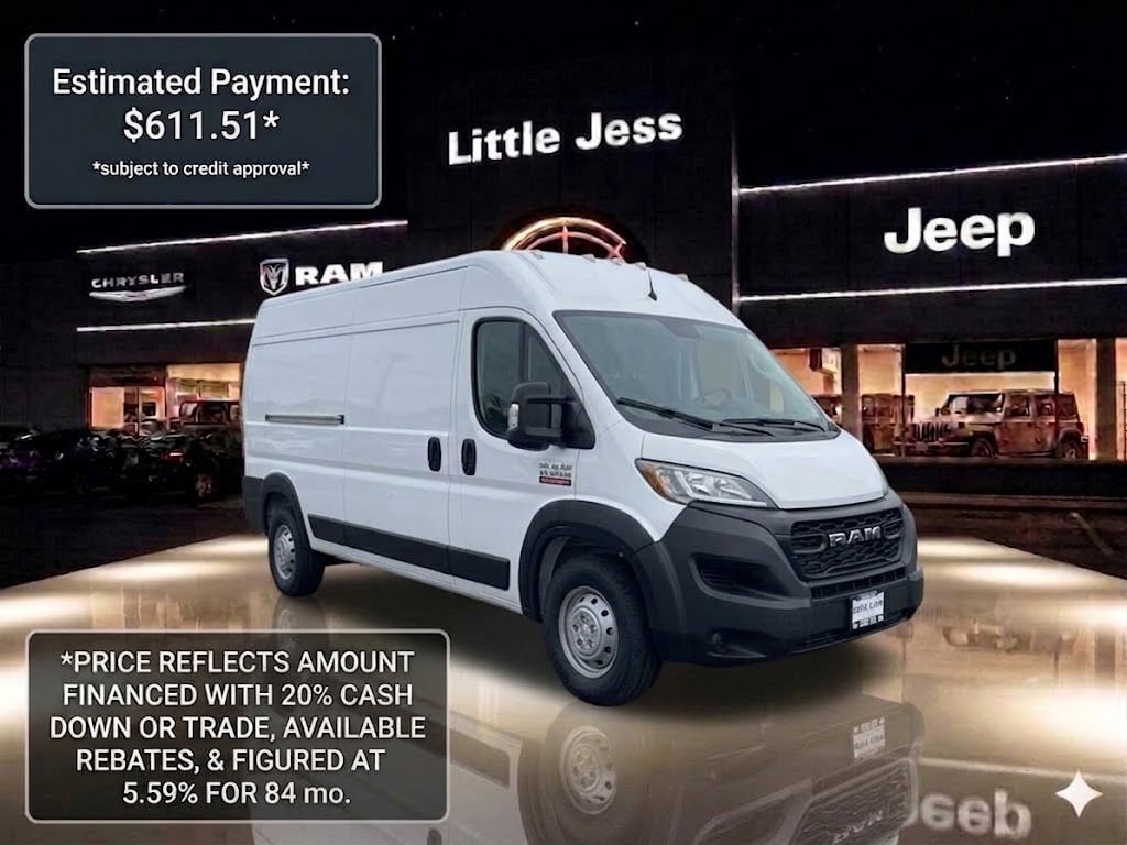 2026 RAM ProMaster Cargo Van Tradesman