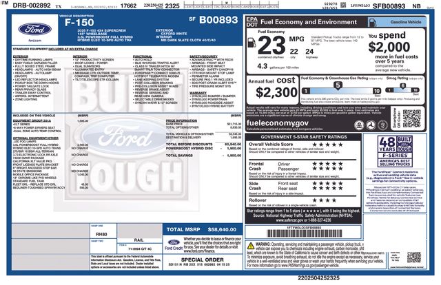 1FTFW3LD3SFB00893