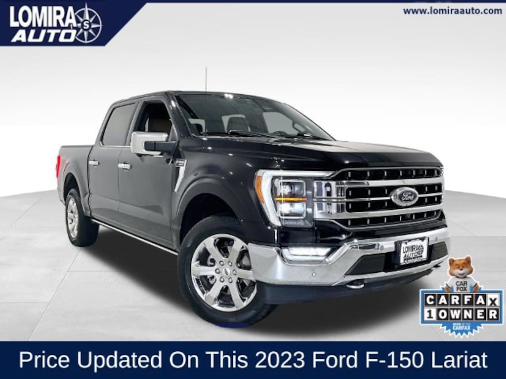 Used 2023 Ford F-150 Lariat Truck SuperCrew Cab