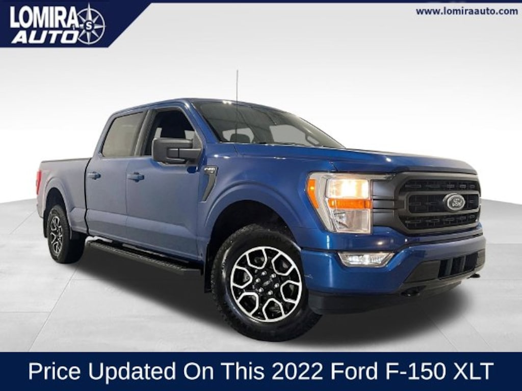 Used 2022 Ford F-150 XLT Truck SuperCrew Cab