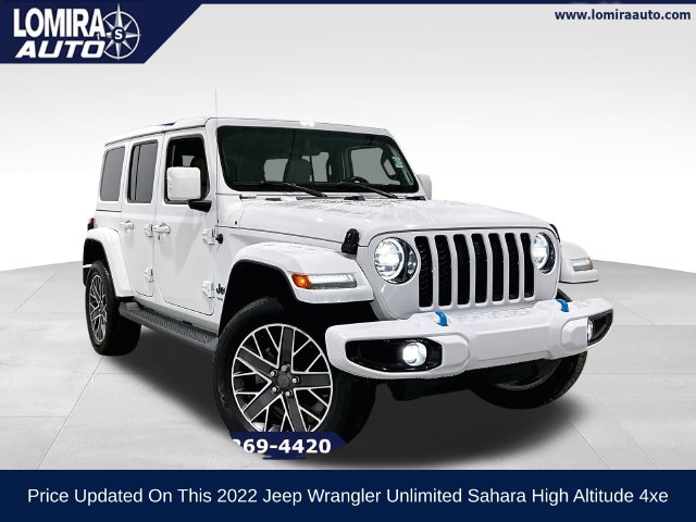 Used 2022 Jeep Wrangler Unlimited Sahara High Altitude 4xe SUV