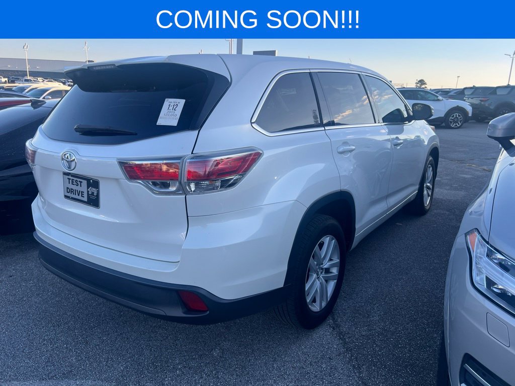 Used 2015 Toyota Highlander LE V6 SUV
