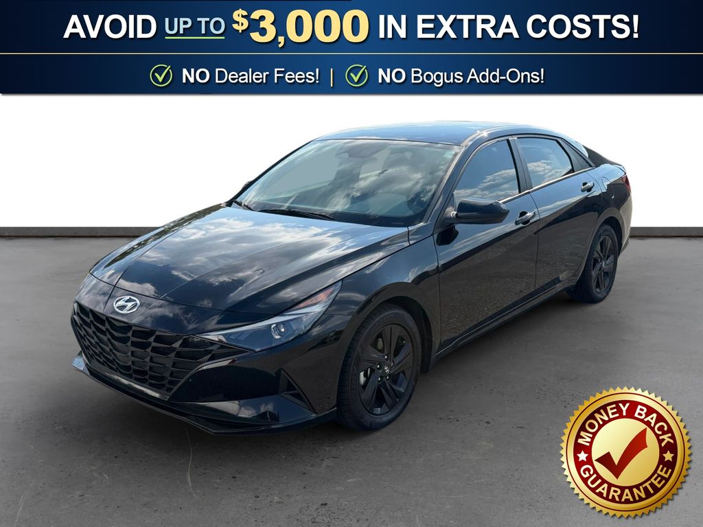 2023 Hyundai Elantra Blue