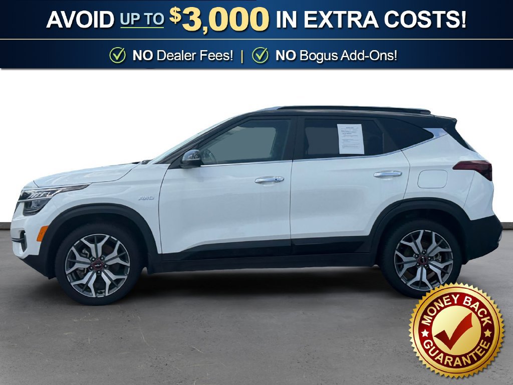 Used 2022 Kia Seltos SX with VIN KNDETCA28N7340039 for sale in Decatur, AL