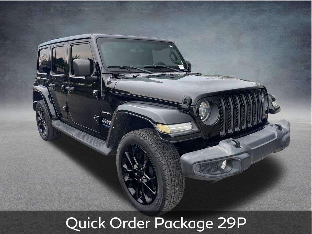 Used 2022 Jeep Wrangler Unlimited 4xe Sahara SUV