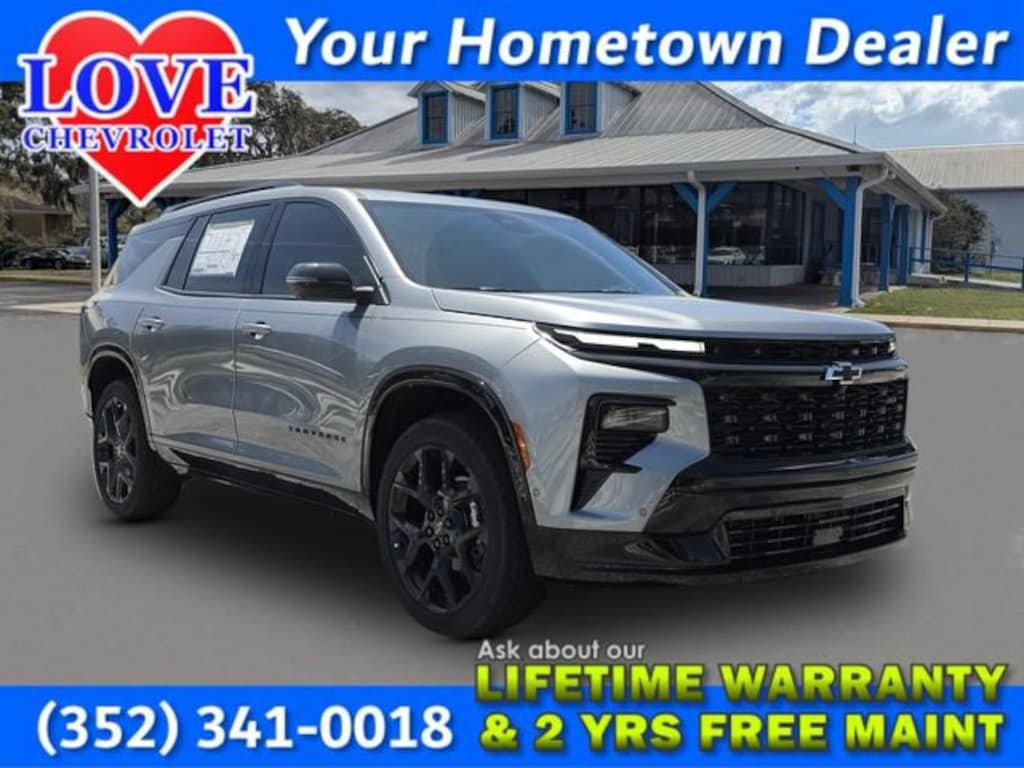 New 2026 Chevrolet Traverse RS SUV