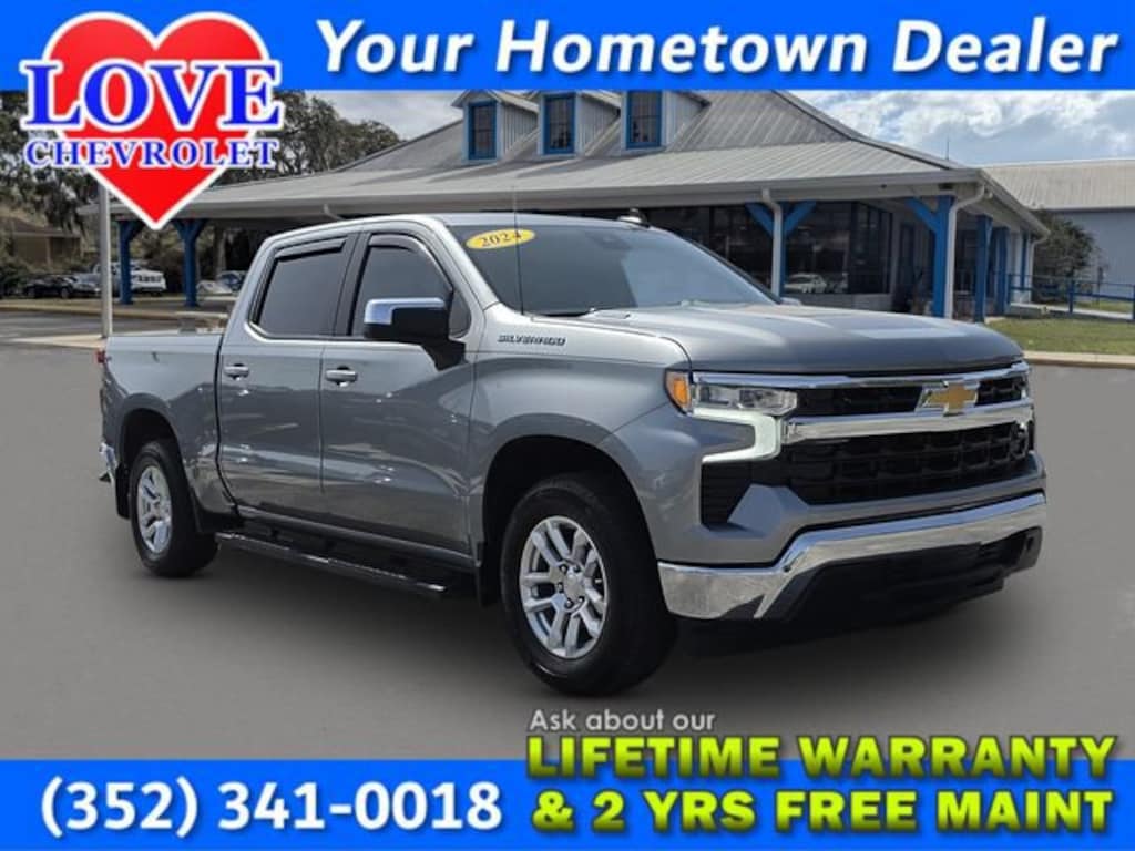 Used 2024 Chevrolet Silverado 1500 LT Truck Crew Cab