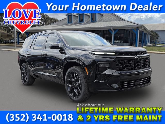 New 2026 Chevrolet Traverse RS SUV