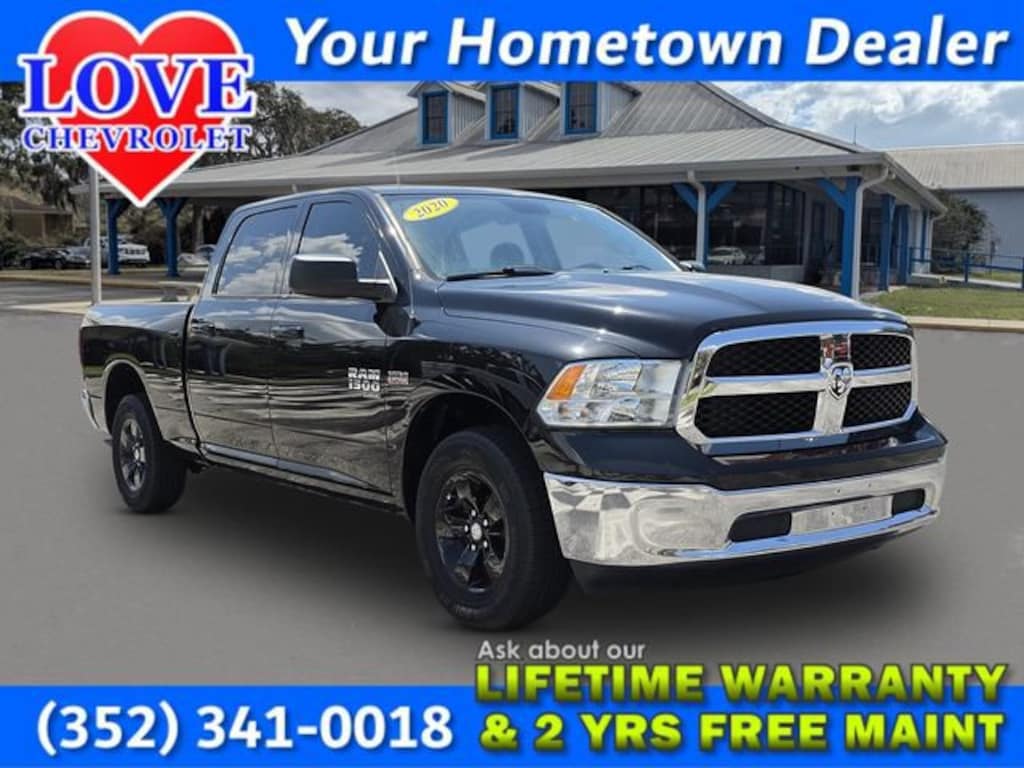 Used 2020 Ram 1500 Classic SLT Crew Cab 4x4 64 Box Truck Crew Cab