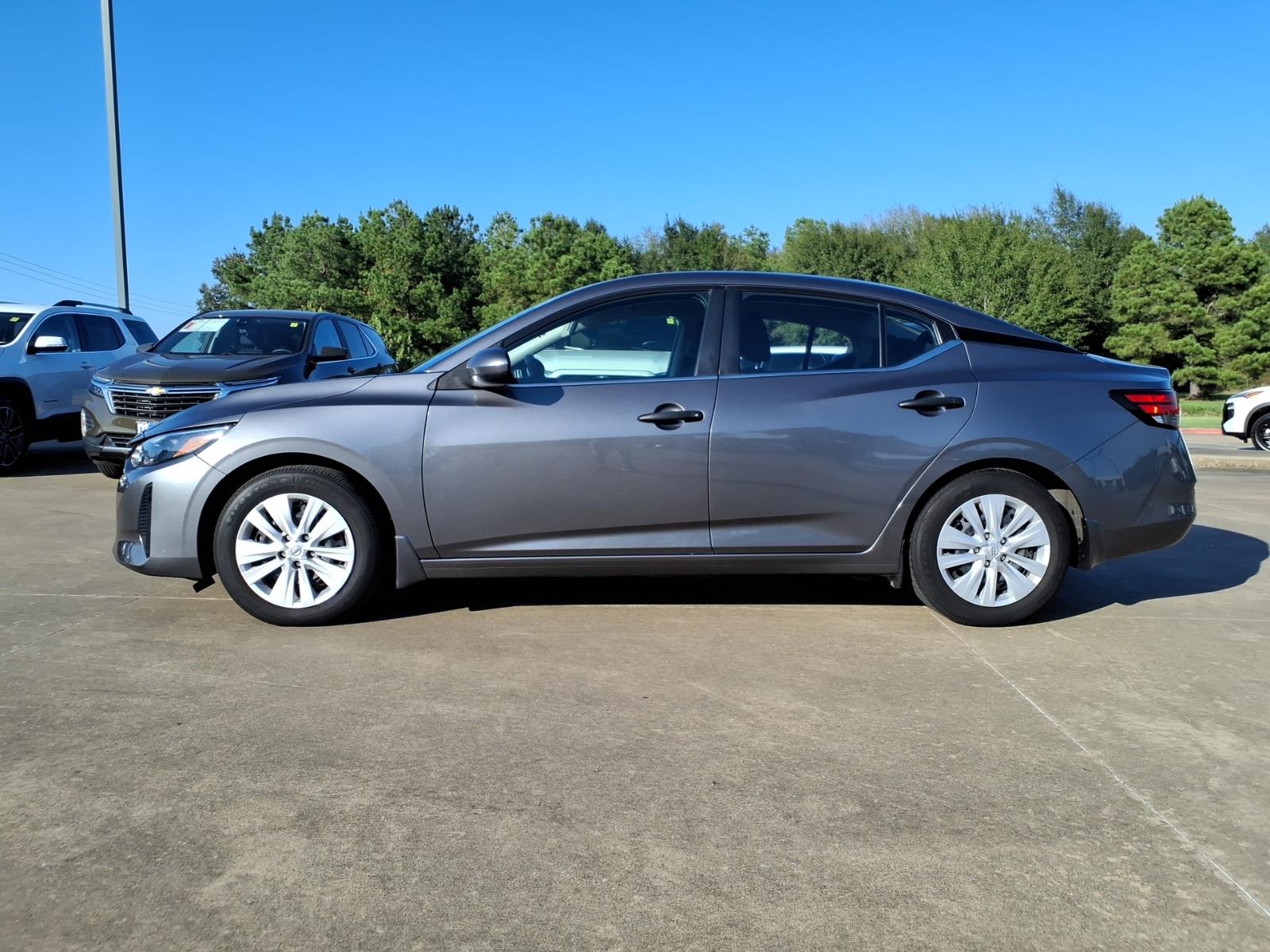Used 2025 Nissan Sentra S with VIN 3N1AB8BV5SY221515 for sale in Lufkin, TX