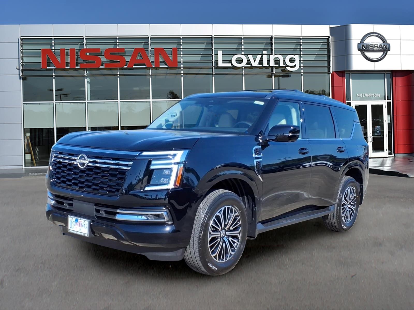 New 2027 Nissan Armada Platinum SUV for sale near you in Lufkin TX