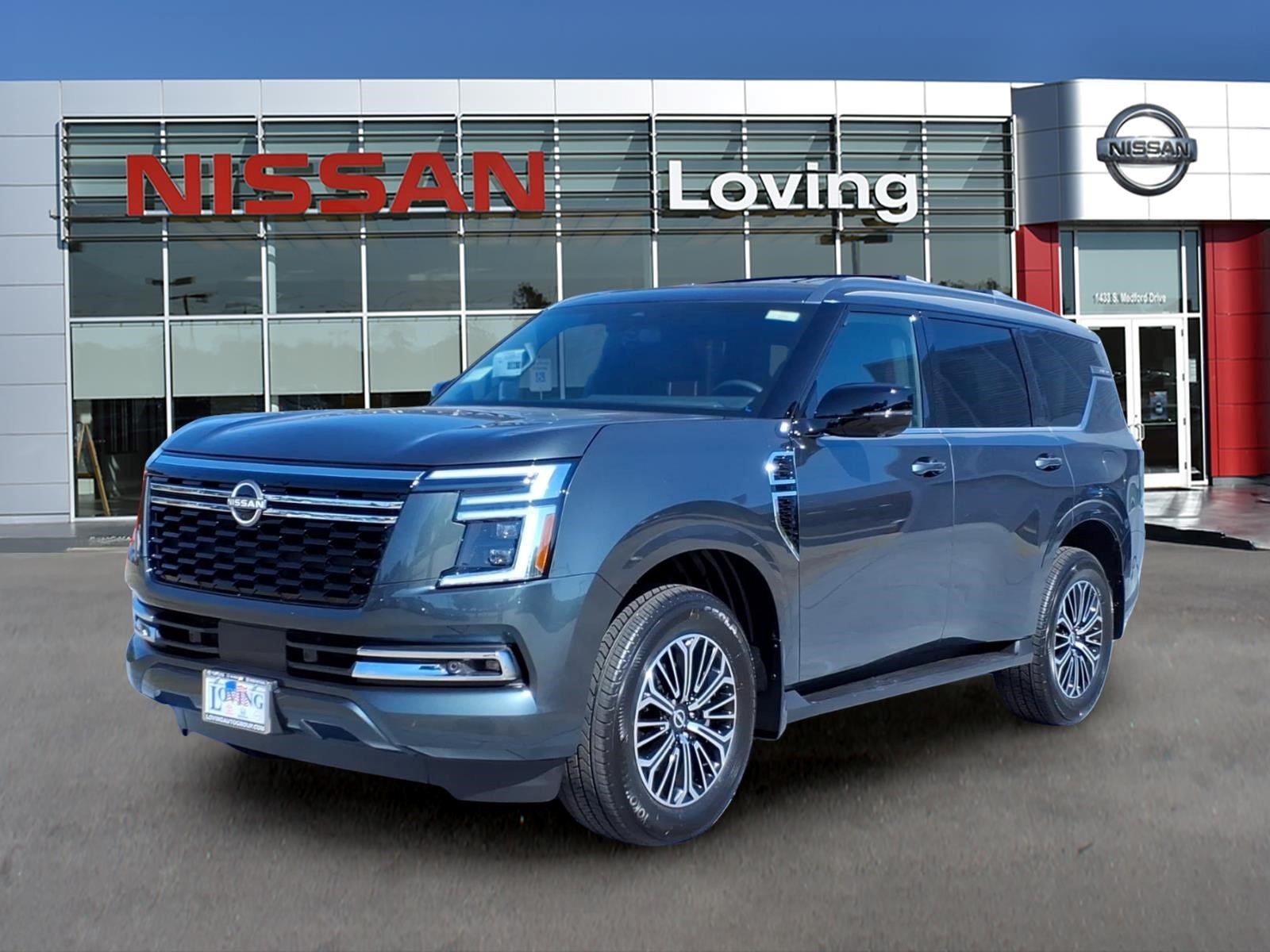 New 2027 Nissan Armada Platinum SUV for sale near you in Lufkin TX
